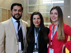 Dres. Sebastián Poblete, Nycole Cornejo y Pía Prenafeta