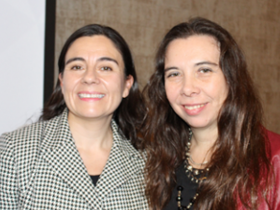 Dra.Claudia Bambs Sandoval y Karen Czischke