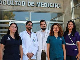 Sres. Jacqueline Flores, Diego Benavides, Rubén Quezada, Elizabeth Rivera y Mariana Araya