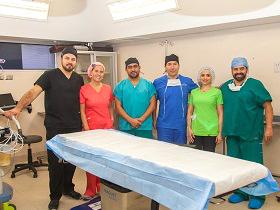 Equipo médico que participó en operativo