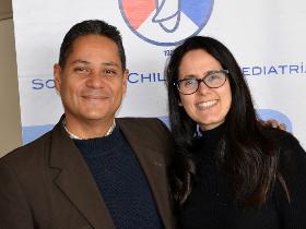 Óscar Vásquez y Dra. Esther Gottberg