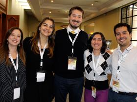 Dres. Masumi Grau, Macarena Lagos, Pablo Raby, Ana María Gallardo y Pablo Herrera