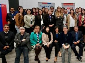 Miembros delegación OMS y ministerios de salud de Ecuador, Argentina y Chile
