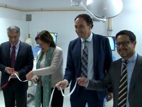 Dres. Juan Bombin, Jessica McCawley, Nicolás Jarufe y Claudio Canales