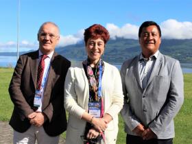 Dres. Antonio Nieto, Carolina Herrera y Bernardo San Martín