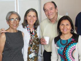 Dres. Nereyda Concha, Evelyn Born, Iván Marín y Orquídea Arredondo