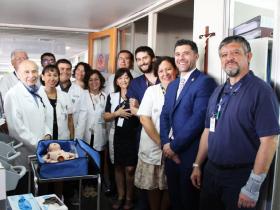 Miembros del Servicio de Pediatría de HCSBA