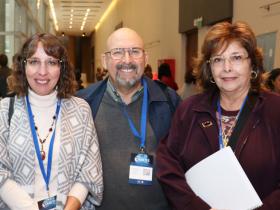 Dres. María Verónica Bindhoff, Héctor Fernández y María Angélica Valdebenito