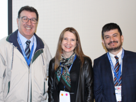 Dres. Jefferson Piva, Viviana Pavlicich y José Fernández