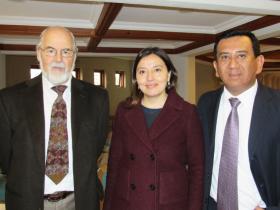 Dres. Ramiro González, Claudia Pino y Pedro Luna