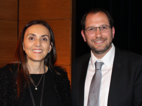 Dres. Francisca López y Nicholas Abend