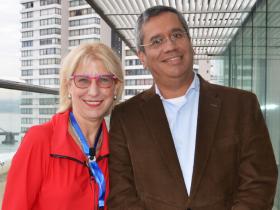 Dres. Lori Blauwet y Carlos Astudillo