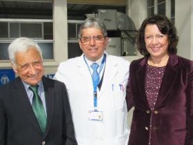 Dres. Juan Pablo Beca, Patricio Vargas y Gladys Bórquez