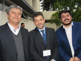 Dres. Eustaquio Peña, Javier López y Ramón Hermosilla