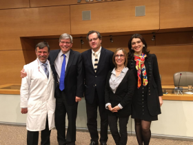 Arnold Hoppe, Alejandro de Marinis, Ricardo Ronco, Carla Benaglio y Susana Dörr