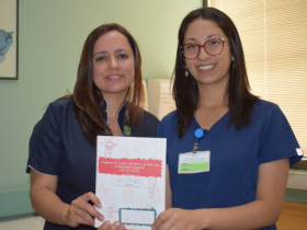 Romina Atria y Daniela Chávez