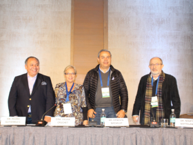 Dres. Pedro Gutiérrez, Sylvia Cruchet, Ernesto Bachelet y Martín Gotteland