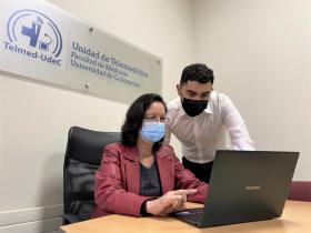 Dra. Angélica Avendaño y Sr. Felipe Parada