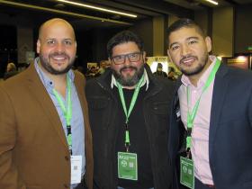 Dres. Manuel Rodríguez, Iván Sucheni y Ulises Pino