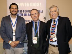 Dres. Álvaro Rodríguez, Frank Larkin y Rodrigo Donoso