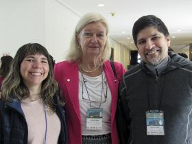 Dres. Stella Barbagelata, Bettina von Dessauer y Benigno Montenegro