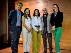 Dres. Rolando Sepúlveda, María Inés Barra, Anamaría Arriagada, Patricio Echeverría y Belén Rodríguez