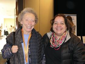 Dras. Aída Milinarsky y Evelyn Silva