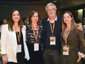 Dres. Lorena Jiusán, Raquel Aguilera, Pedro Mardones y Masumi Grau