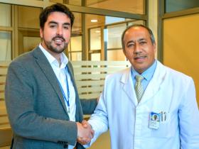 Sr. Manuel González y Dr. Benjamín Abarca