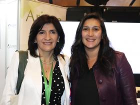 Dra. Soledad Vallejos y Srta. Pamela Bilbao
