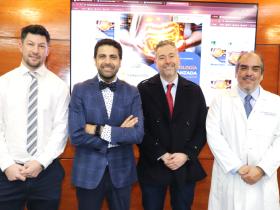 Dres. José Manuel Vivanco, Gino Caselli, Christian König y Claudio Benavides