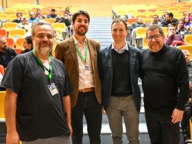 Dr. Jaime Carvajal, Sr. Manuel González y Dres. David Hernández y Eduardo Bravo