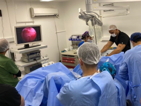 Primera cirugía prostática con láser en la red pública regional
