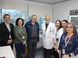 H. Roberto del Río inaugura laboratorio en leucemias infantiles