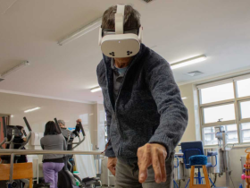 realidad virtual, impresión 3d, innovación tecnológica, hospital de la serena, Servicio de Medicina Física y Rehabilitación, roberto alfaro