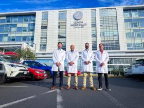 Dres. Pablo Filippa, Marcos Durand, Joaquín Gundelach y Germán Chaud