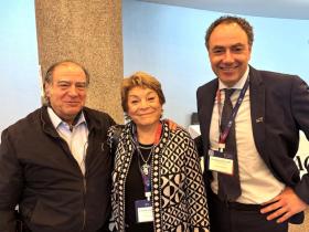 Dres. Hernán Grez, Ana María Pacheco y Nicolás Jarufe