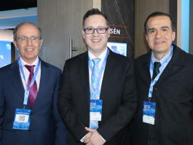 Dres. Fauze Maluf, Alberto Espino y Manuel Álvarez