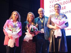 Sra. Cecilia Marchant y Dres. María Angélica García, Víctor Assef, Cheryld Mutel