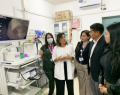 Arica, Servicio de Salud Arica y Parinacota, Hospital Regional de Arica Dr. Juan Noé Crevani, Unidad de Endoscopia, Policlínico de Endoscopia, detección precoz del cáncer digestivo, cáncer gástrico, cáncer colorrectal, endoscopia digestiva, colonoscopia, panendoscopio Olympus modelo 190, duodenoscopio, colonoscopio, tecnología de alta definición HD, imagen de banda estrecha NBI, magnificación endoscópica, diagnóstico precoz del cáncer, lesiones digestivas, listas de espera, Gobierno Regional de Arica y Parinacota, inversión en salud, Dra. Roxana Camargo, argón plasma, procedimientos endoscópicos, equipamiento médico especializado, atención hospitalaria en Arica