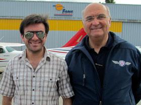Dr. Alfonso Sánchez y Sr. Jaime Fuentealba