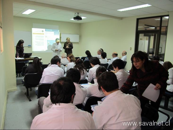 Charla de servicios biomédicos Centro SAVAL