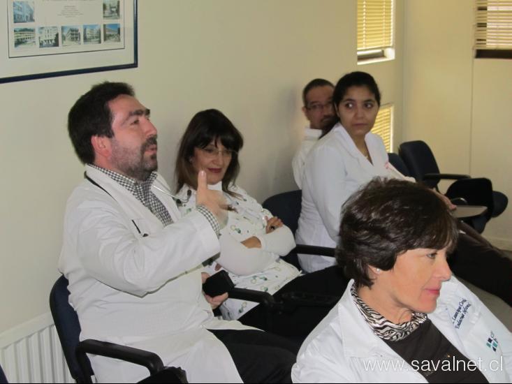 Charla de servicios biomédicos Centro SAVAL