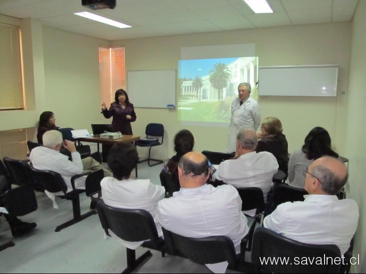 Charla de servicios biomédicos Centro SAVAL