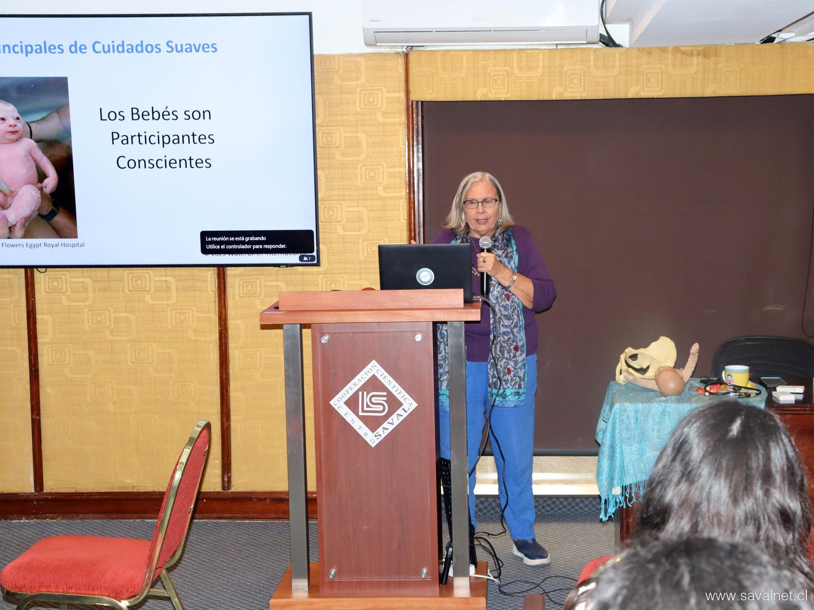 Parto en el agua: taller internacional